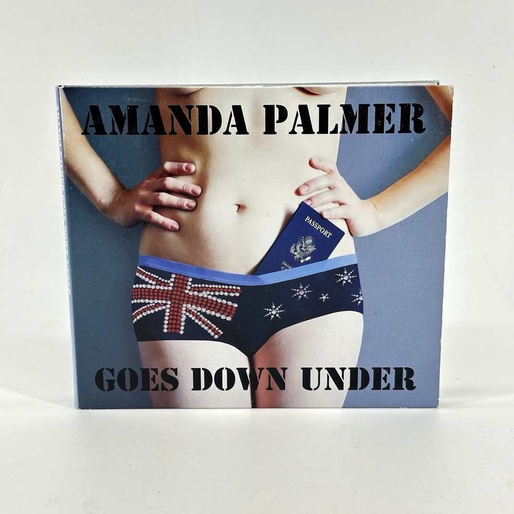 Amanda Palmer Goes Down Under CD 8 ft. Records Alt Rock Live Album US Version
